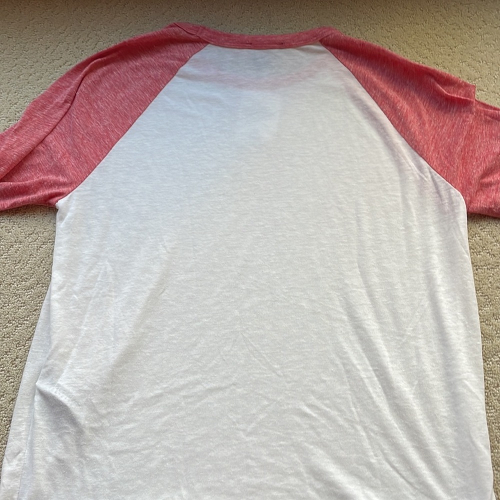 NWT Forever 21 baseball long sleeve top - Picture 3 of 3